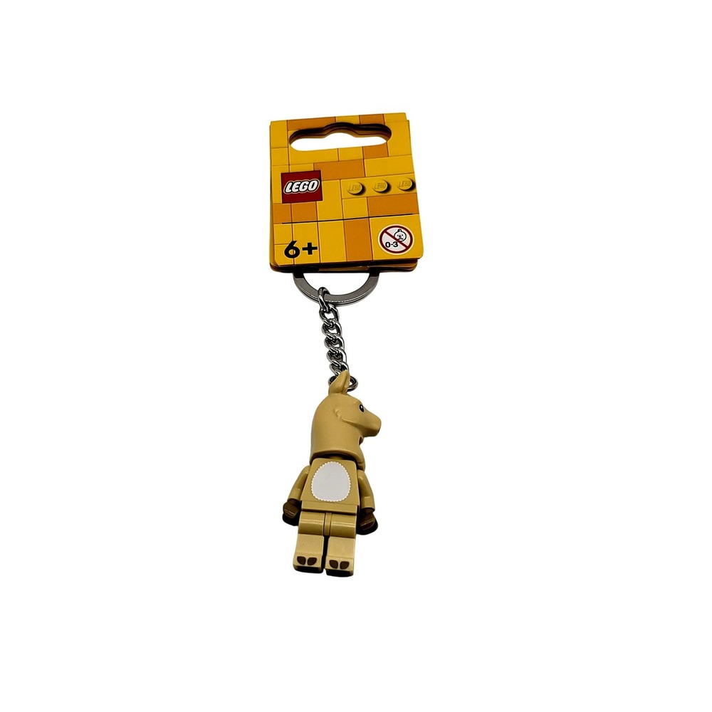 LEGO 854081 Camel Costume Guy Keychain Beige‎ Minifigure 6349102 New Art Toy